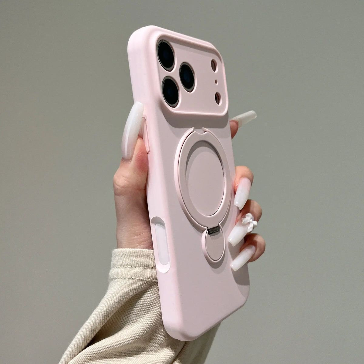 360° Magnetic Ring Holder Case for iPhone 17 Pro Max & Air 15