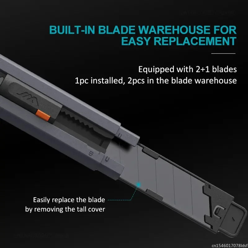 Jimihome Utility Knife with Safety Lock - Versatile Paper Cutter Tool