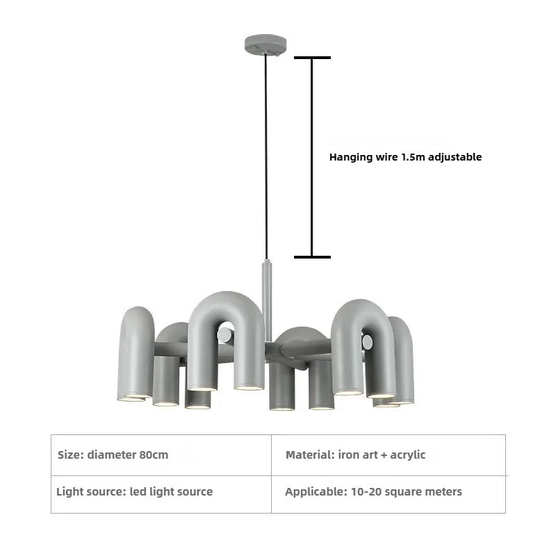 Modern U-Shaped Pendant Light – Stylish Fixture for Any Room