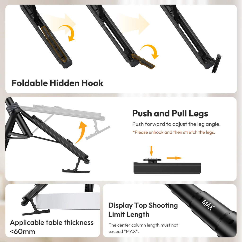 Ulanzi TT88 Overhead Tripod for Smartphones - Capture Like a Pro
