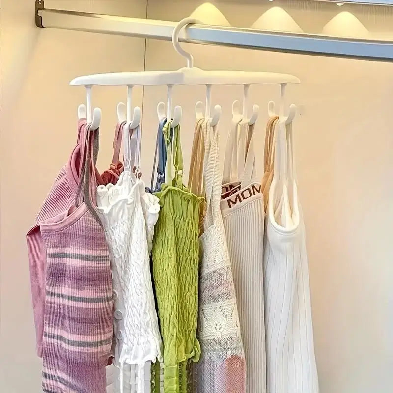 12-Hook Rotating Hanger - Space-Saving Closet Organizer