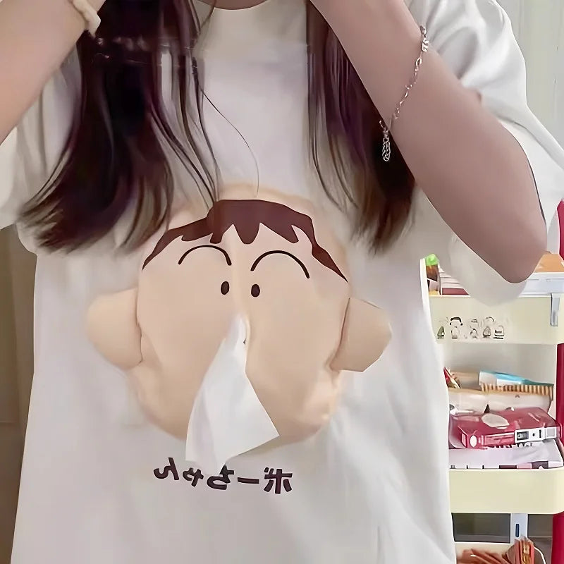 Crayon Shin Chan Boochan T-Shirt - Fun 3D Cartoon Graphic Tee