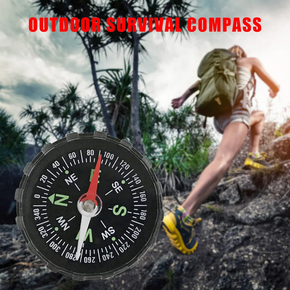 Portable Mini Compass - 45MM Handheld Navigation Tool for Outdoor Adventures