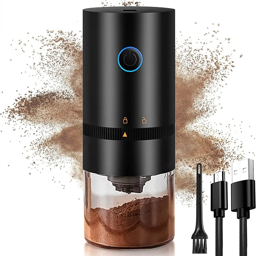 Portable USB Electric Coffee Grinder - Ceramic Core for Perfect Grinding