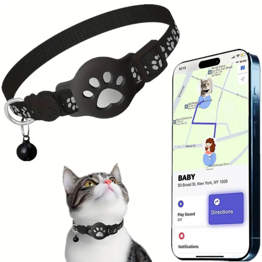 Multifunctional Pet GPS Tracker for Cats - Real-Time Tracking Device