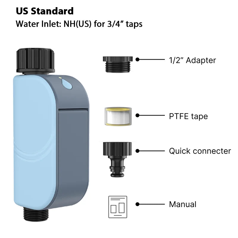 Smart WiFi Garden Watering Timer - Efficient Irrigation Controller