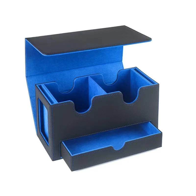 Commander Trading Card Deck Storage Box - Triple Sleeved TCG Case