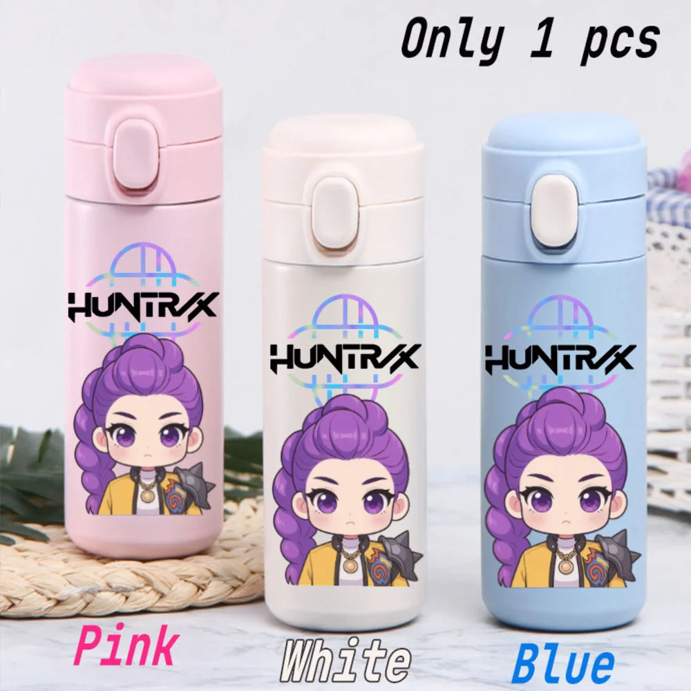 Insulated 420ML K-Pop Travel Drink Bottle - Stylish & Portable