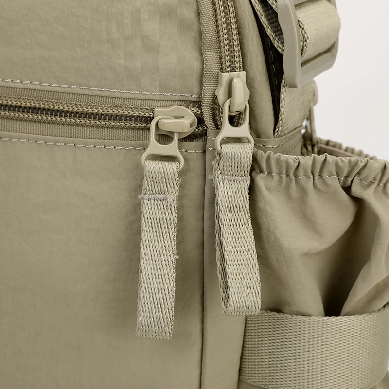 Stylish Men's Crossbody Bag with Bottle Pocket for Travel & Leisure