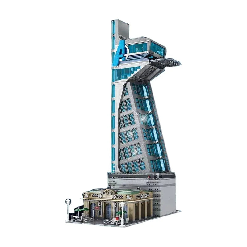 5201PCS Modular Battle Tower Building Kit - Creative Architecture for Kids