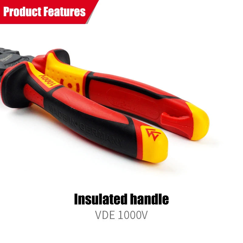 Milwaukee VDE Insulated Pliers Set - 3-Piece 1000V Multi-Functional
