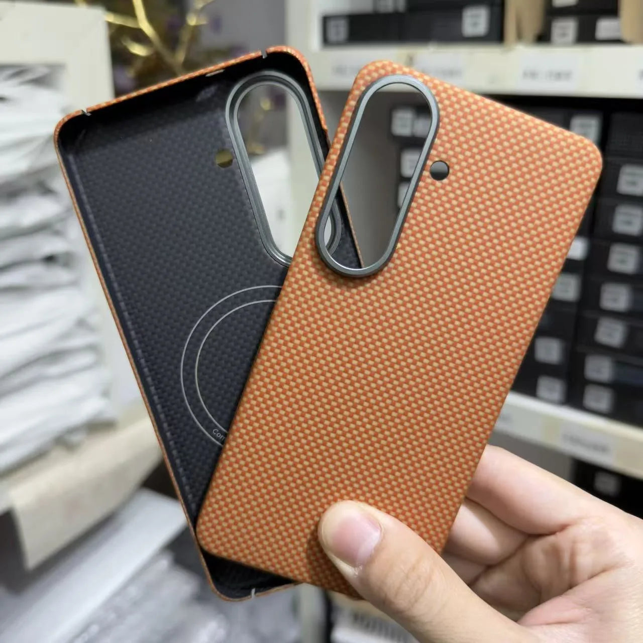 Samsung S26 Ultra Carbon Fiber Drop-Resistant Phone Case