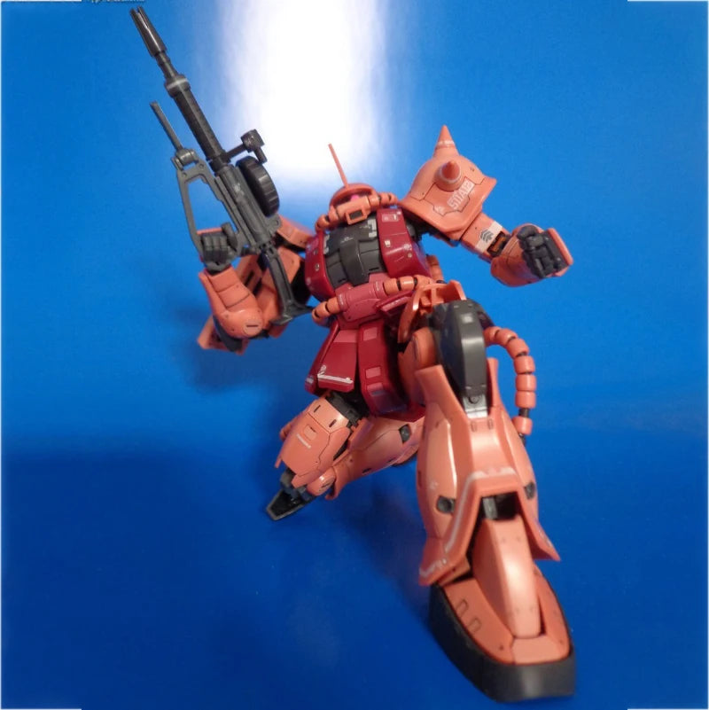 Bandai RG ZAKU II Action Figure - Char Aznable's Custom Model Kit