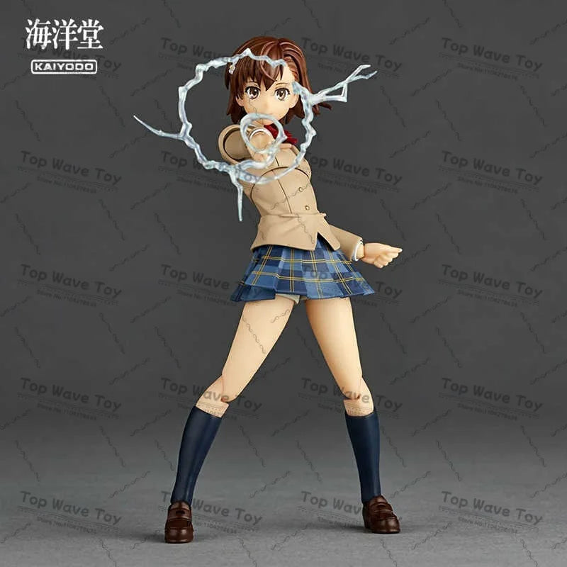 Kaiyodo Misaka Mikoto & Kuroko Shokuhou Model Toy - Amazing Yamaguchi