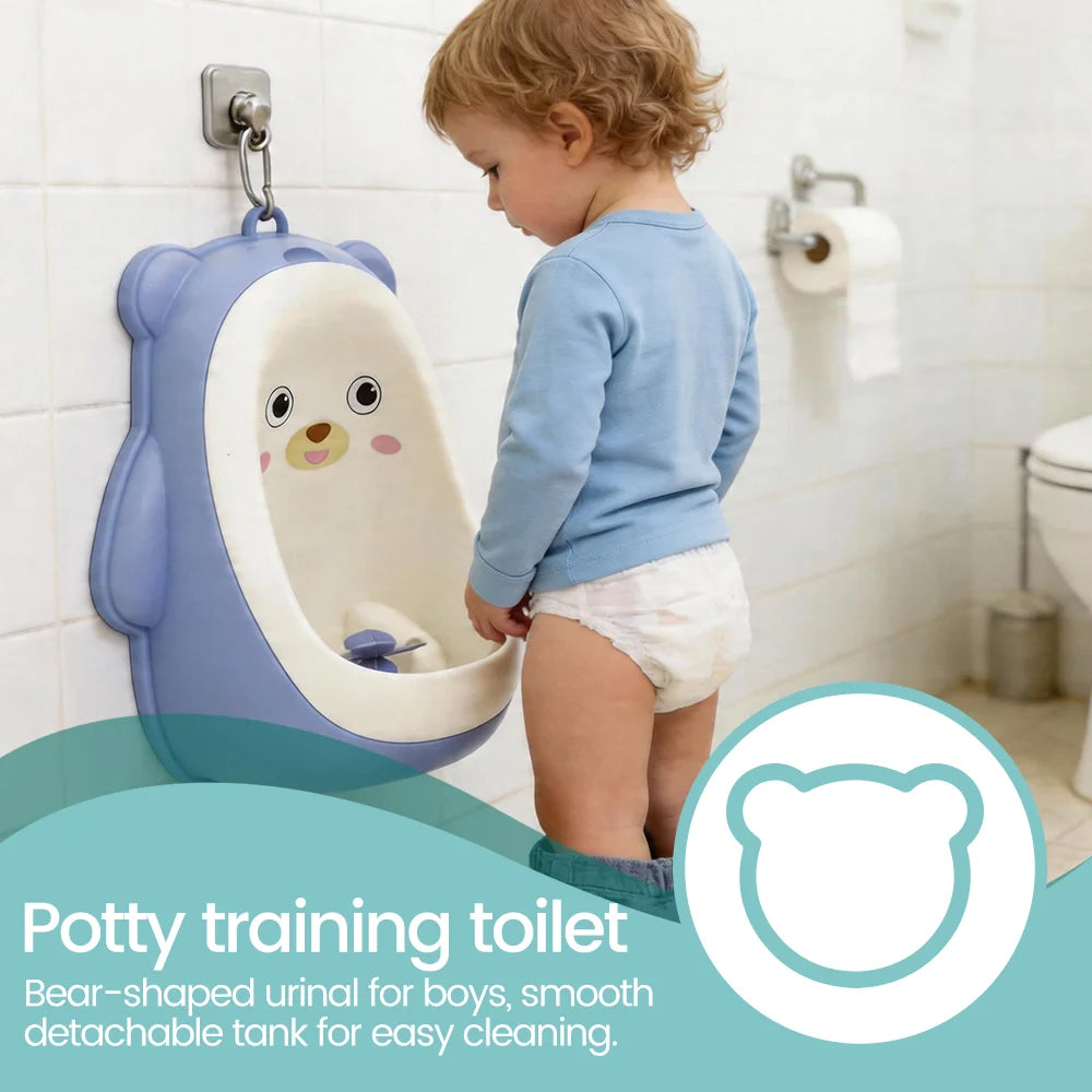 Cute Bear Kids Urinal - Fun & Easy Potty Training for Boys