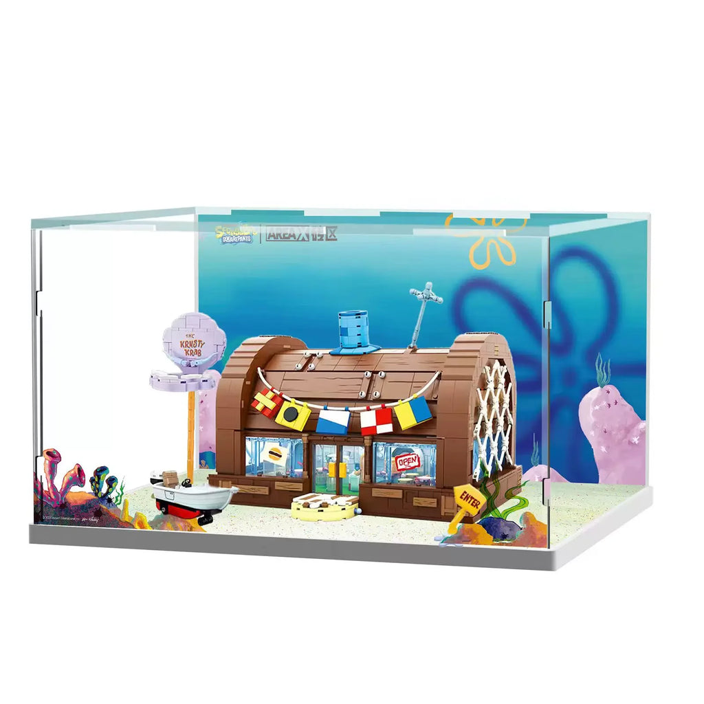 Creative Building Block Set - Fun Starfish Restaurant Model
