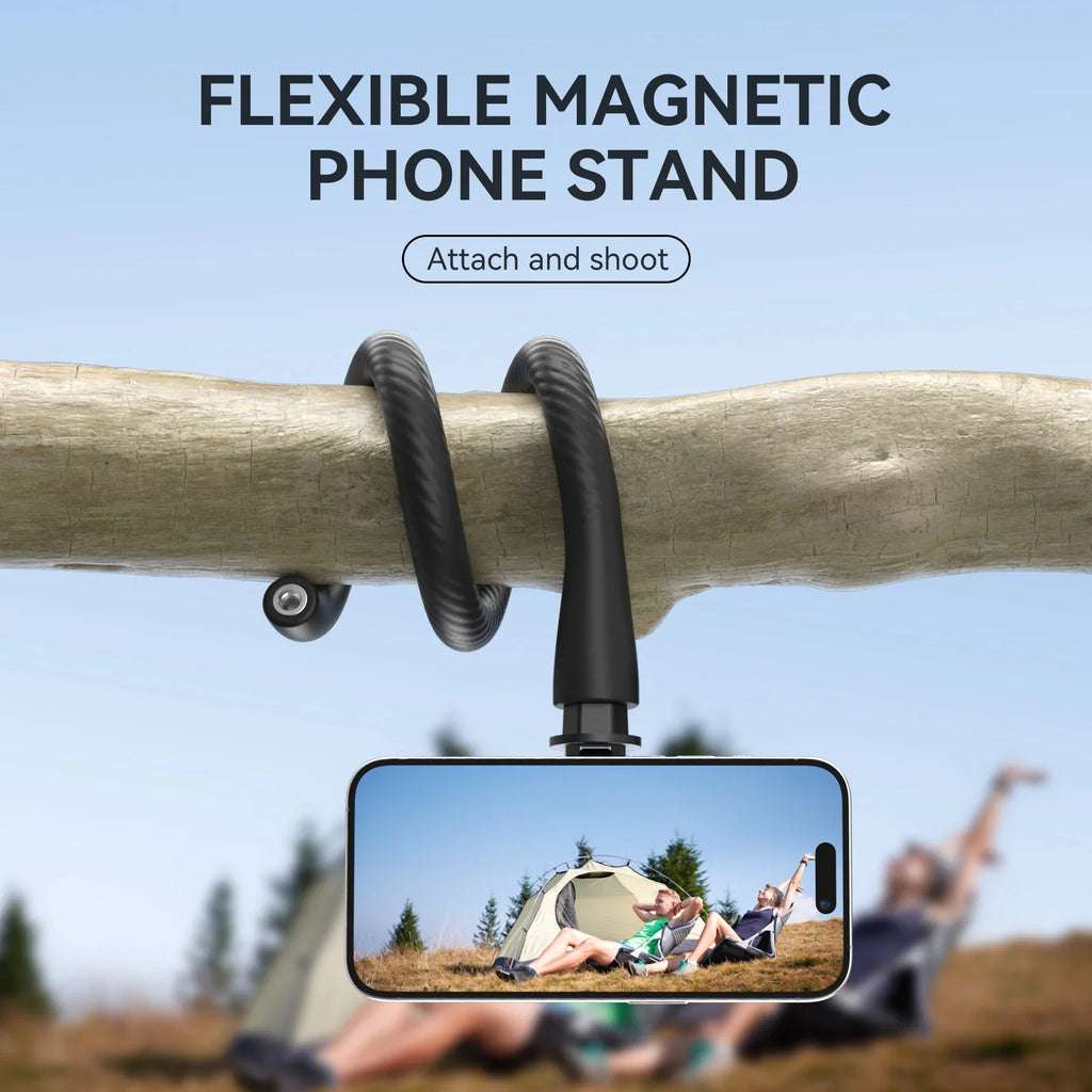 TELESIN Magnetic Flexible Phone Mount for iPhone & Android Devices
