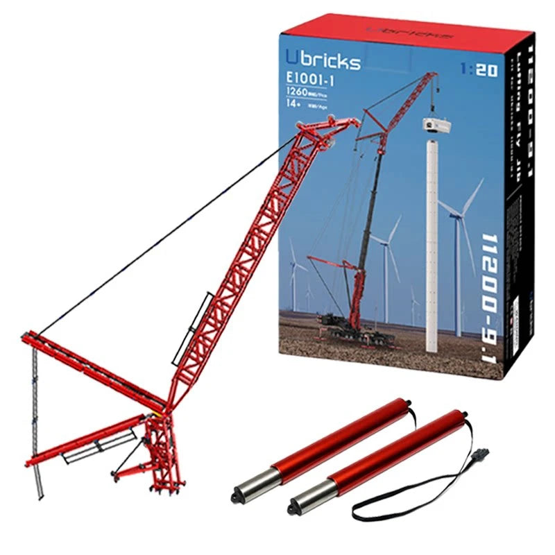 10400Pcs Motorized Mobile Crane Building Blocks - Educational Toy Set
