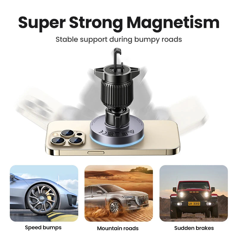 UGREEN 15W Magnetic Wireless Charger Stand for iPhone 15/16 Pro Max