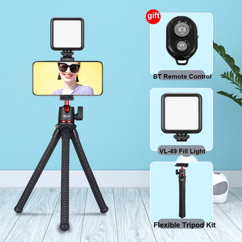 Ulanzi MT-11 Flexible Tripod & Remote Control for Phones & Cameras