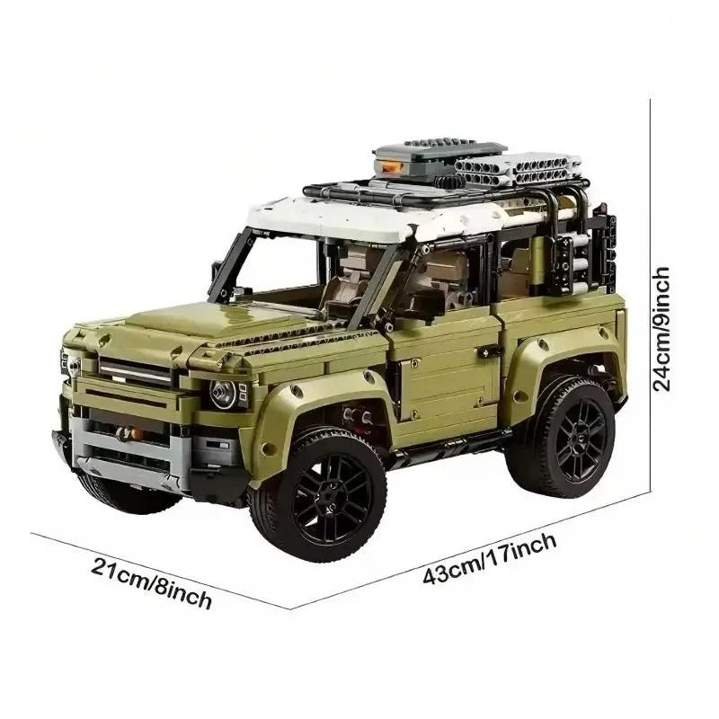 2026 Plastic Supercar Building Kit - 2573PCS Off-Road Toy