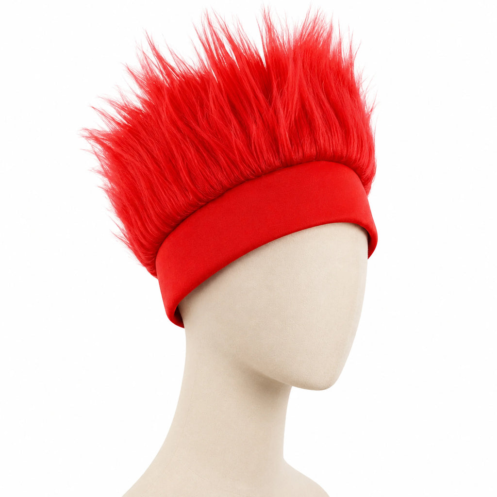 Ultimate World Cup Fan Wig - Vibrant National Flag Colors