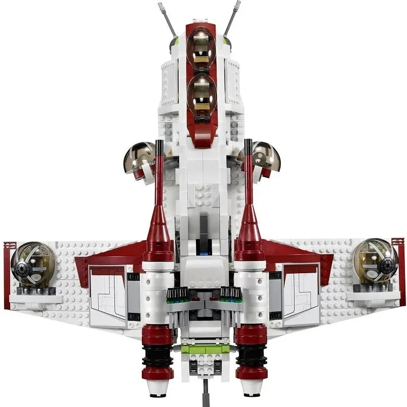 1228Pcs Republic Dropship Building Set | Space Ship Model Kit