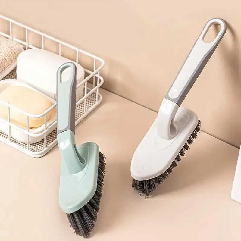 Long-Handled Cleaning Brush for Bathroom & Tile Gaps - Efficient & Durable
