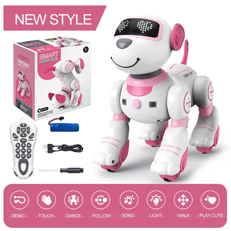 Interactive Smart Robot Dog - Exciting Stunts & Custom Play