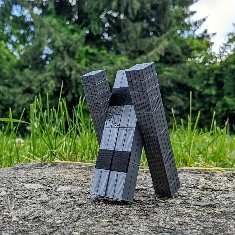 Interstellar Tars Robot 3D Printed Model - Sci-Fi Desk Decor Gift