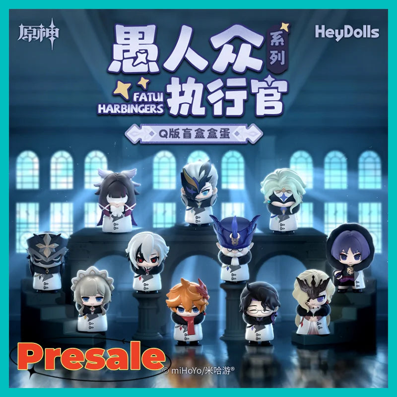 Genshin Impact Fatui Harbinger Blind Box Figurine - Surprise Toys