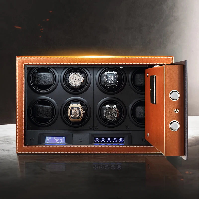 IBBETON Automatic Watch Winder - Premium Microfiber & Quiet Motor