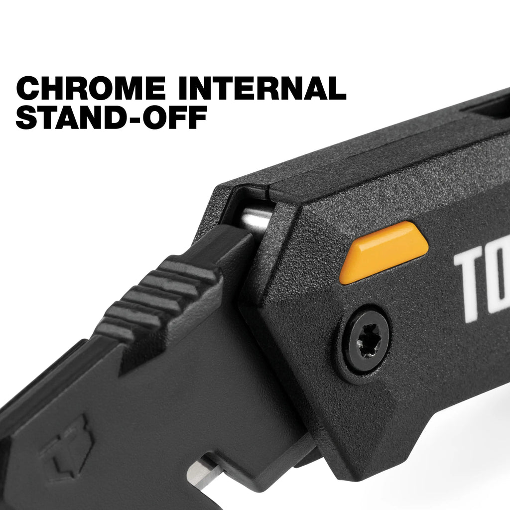 ToughBuilt Folding Utility Knife – Compact & Versatile Cutting Tool
