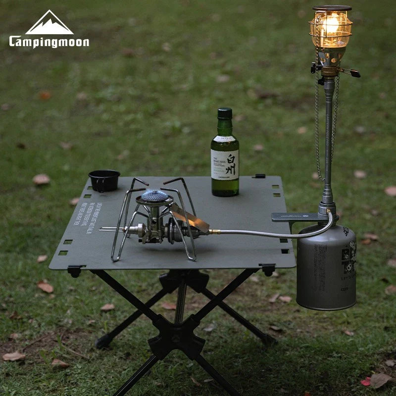 CAMPINGMOON Z18 Portable Gas Cylinder Lamp Stove Fixture - Lightweight