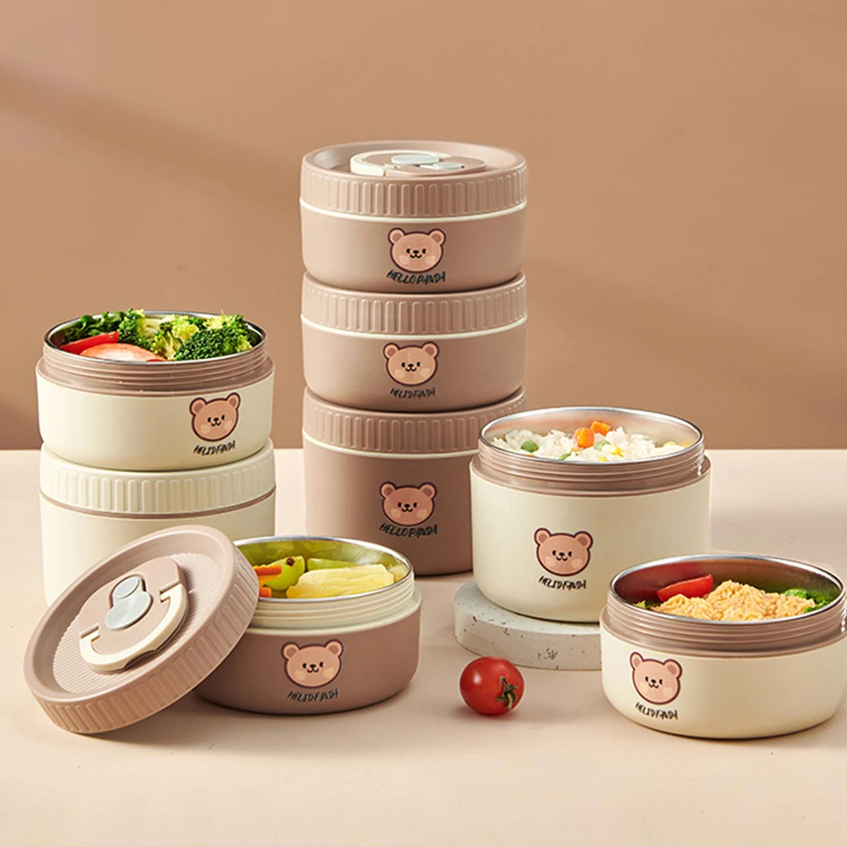 304 Stainless Steel Bento Box - Leakproof & Insulated