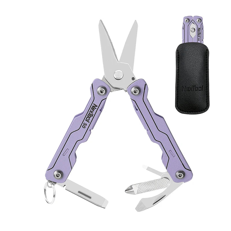NexTool 8-in-1 Mini Sailor Scissors and Multitool - Portable EDC Tool