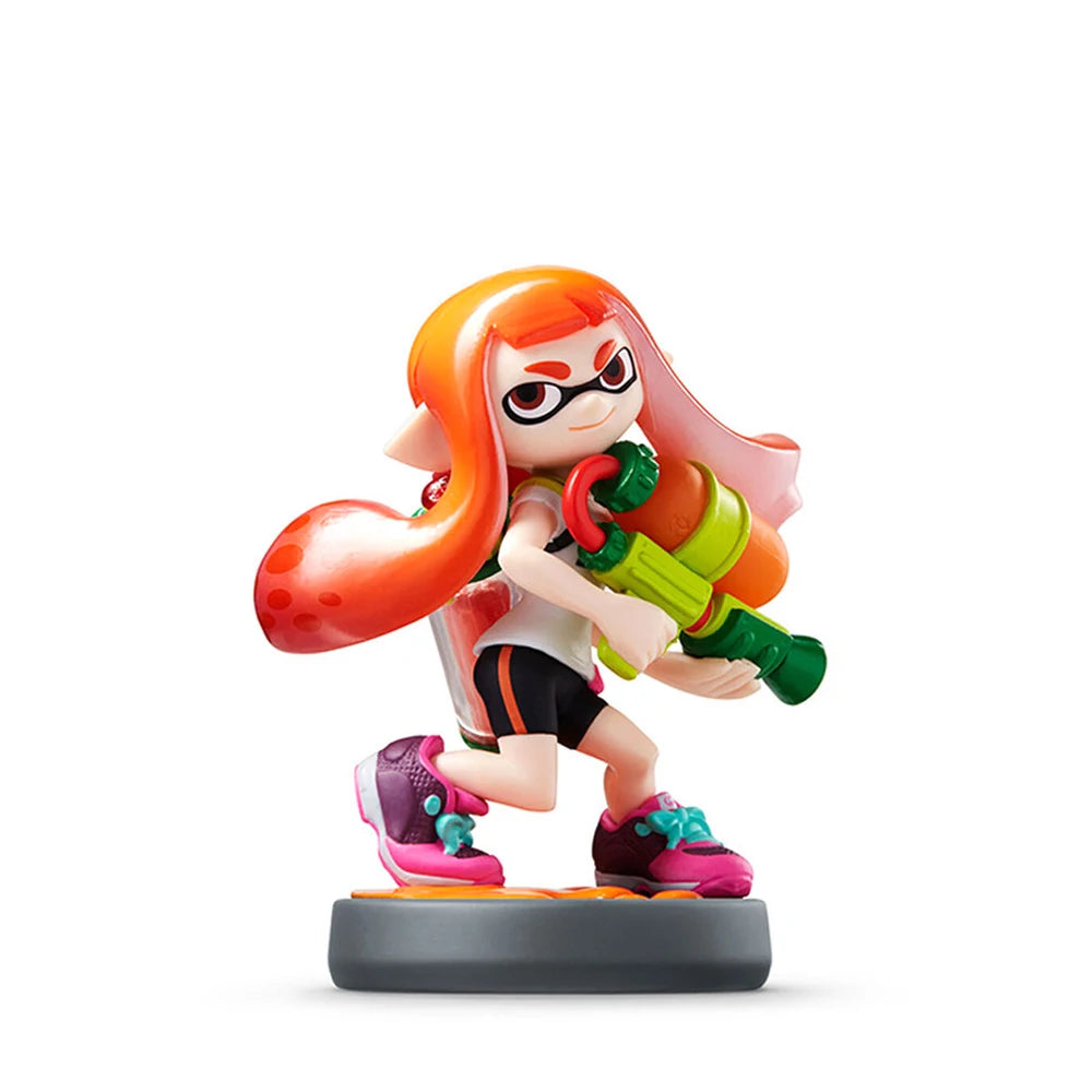 Nintendo Amiibo Figurine - Splatoon Series Inkling Girl & Squid