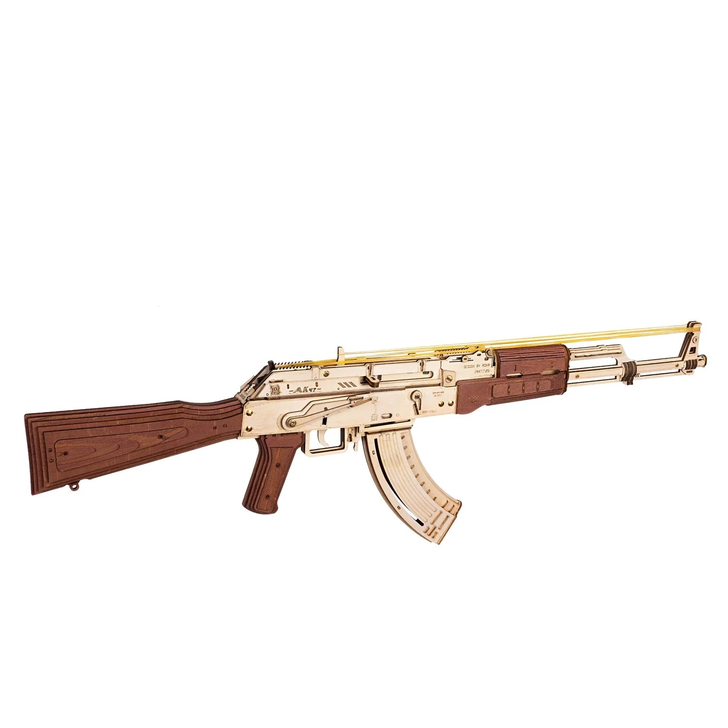Robotime Rokr 3D Wooden AK-47 Puzzle Building Kit for All Ages