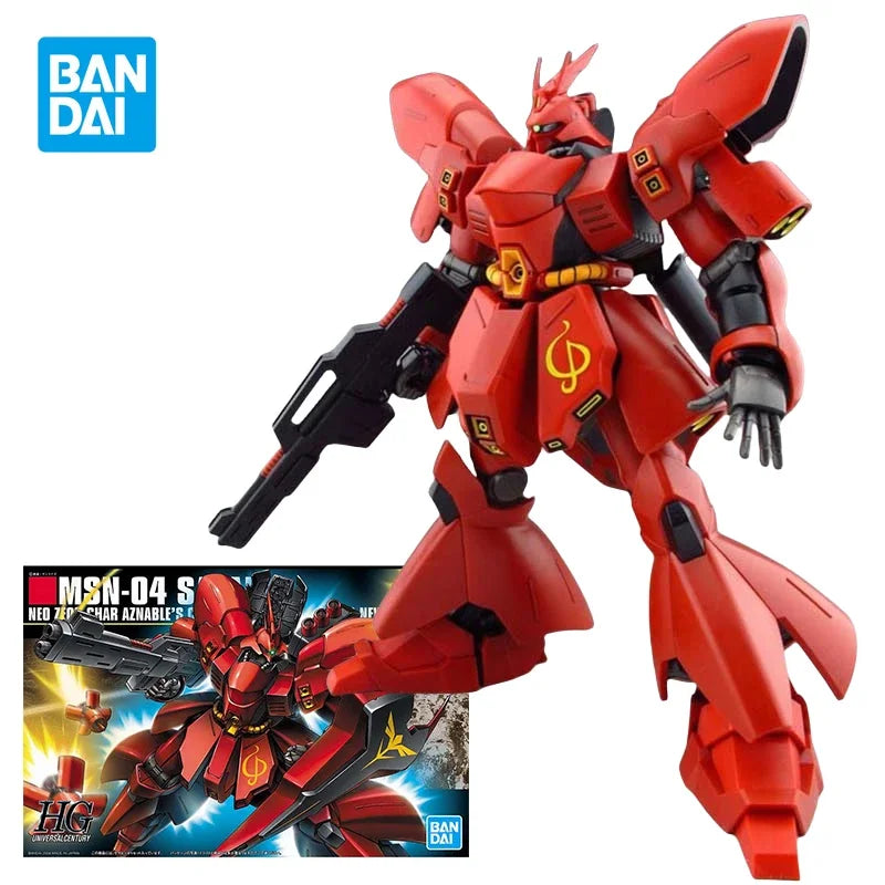Bandai HG MSN-04 Sazabi Mobile Suit Gunpla Model Kit