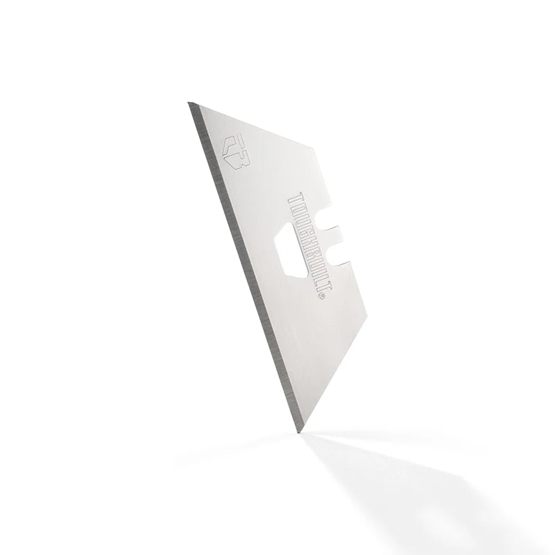 ToughBuilt 50-Pack Utility Trapezoidal Blades for Precision Cutting
