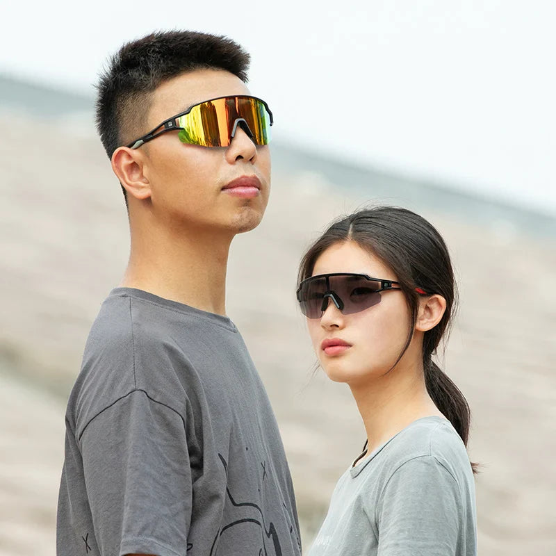 ROCKBROS Photochromic Polarized Cycling Glasses for UV Protection