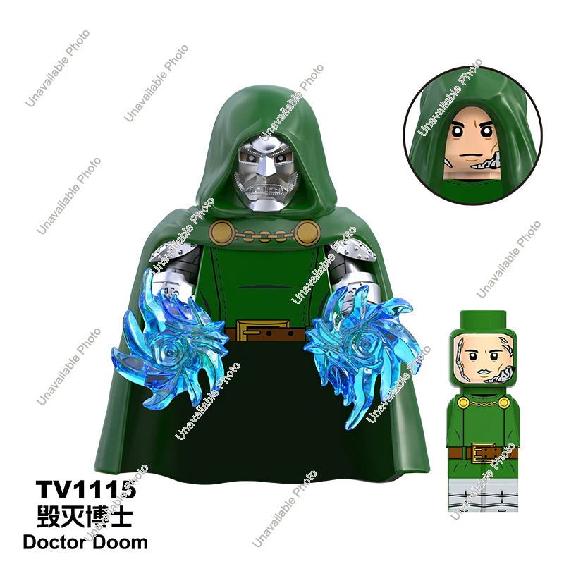 Hot Toys Mini Building Blocks Superhero Figures - Fun for All Ages
