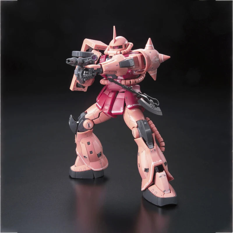 Bandai RG ZAKU II Action Figure - Char Aznable's Custom Model Kit