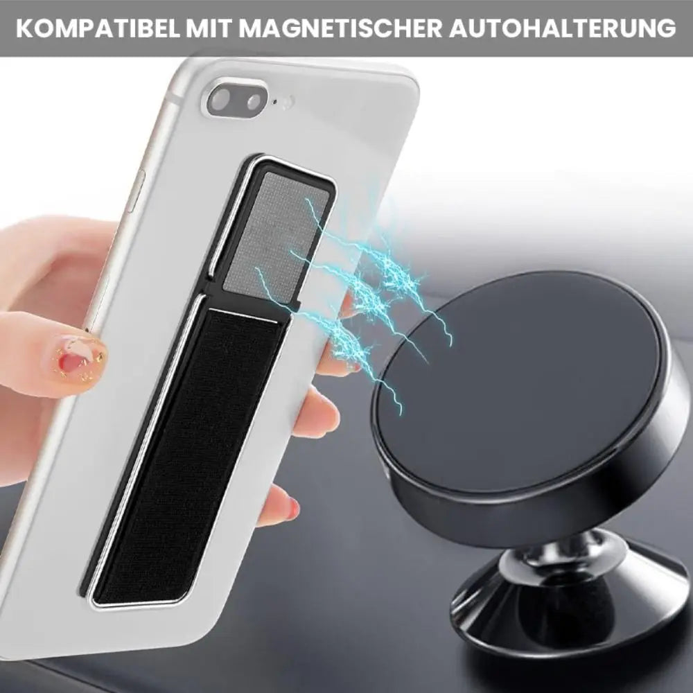 Universal Phone Grip Ring – Foldable Kickstand for All Smartphones