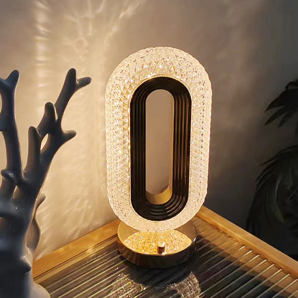Modern LED Touch Table Lamp - Romantic 3-Color Night Light