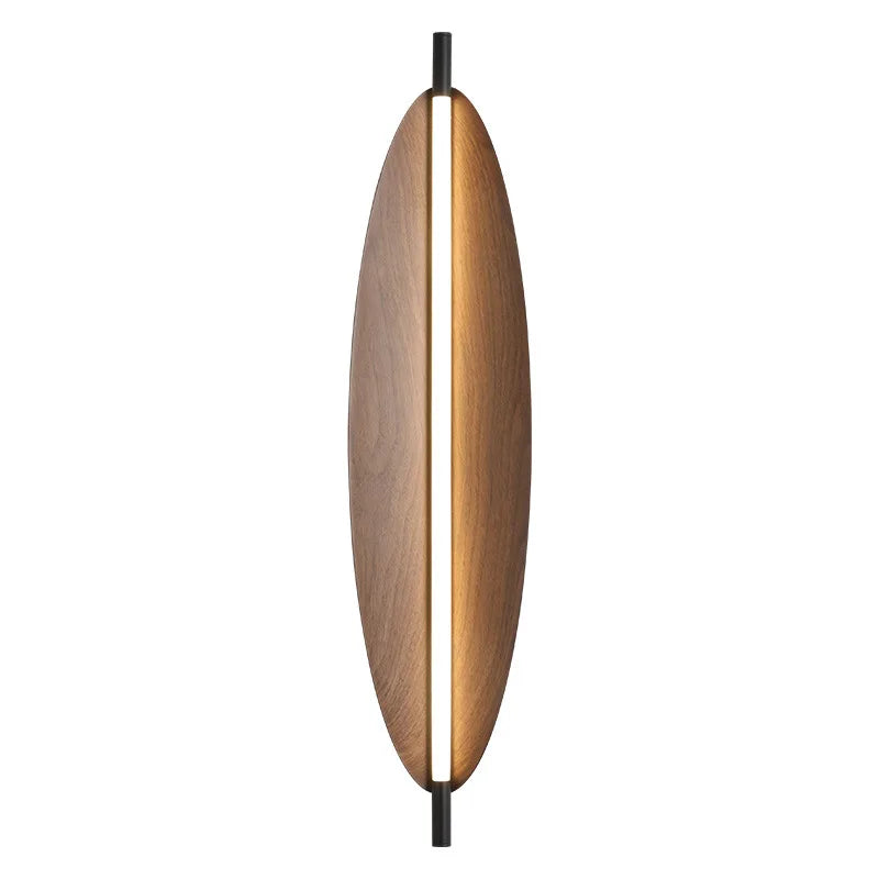 Minimalist LED Wall Lamp - Modern Leaf Design for Living Room & Bedroom