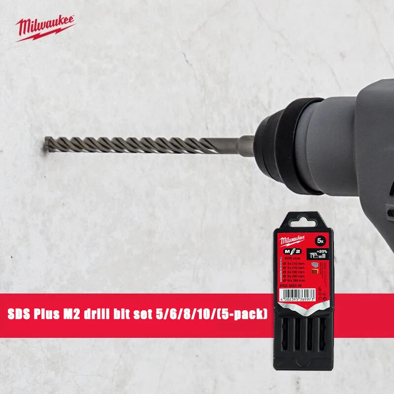 Milwaukee Shockwave 5PC Impact Bit Set - Heavy-Duty Drill Accessories