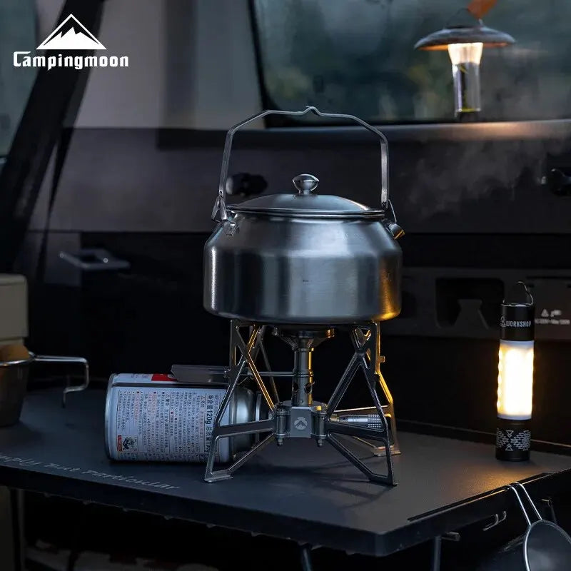 Portable CAMPINGMOON XD-3F Stove with Electronic Ignition - Compact Design