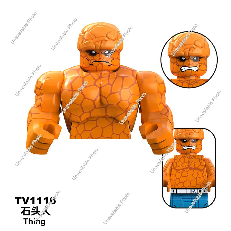 Hot Toys Mini Building Blocks Superhero Figures - Fun for All Ages