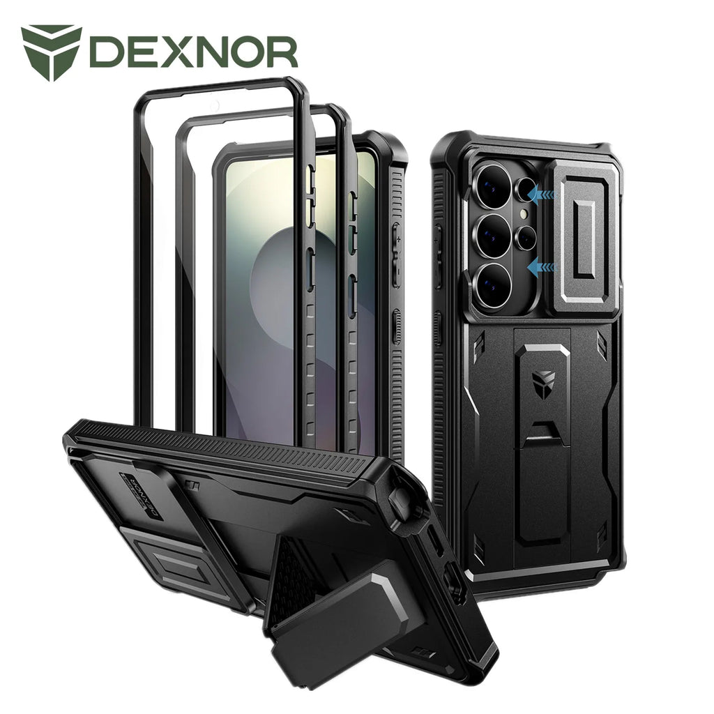 Dexnor Shockproof Case for Samsung Galaxy S26/S26 Ultra - Full Body Protection